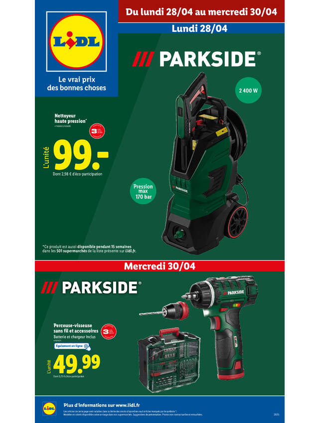 Image d'un catalogue lidl