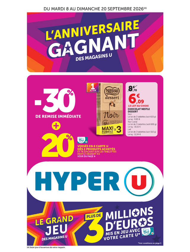Image d'un catalogue les-magasins-u