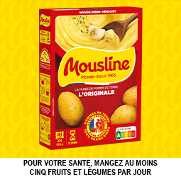 Promotion Purée Mousline