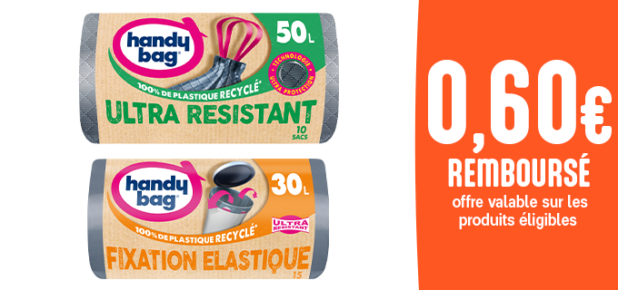 Promotion Sacs poubelle Handy Bag