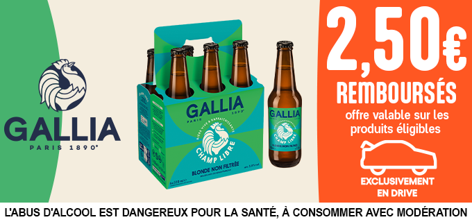 Promotion Gallia Champ Libre